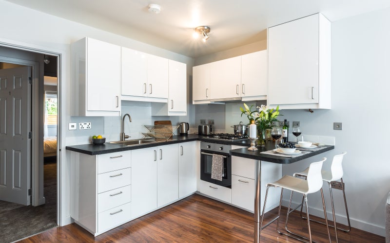 Photo 1: Beautiful Open Plan kitchen dining area..