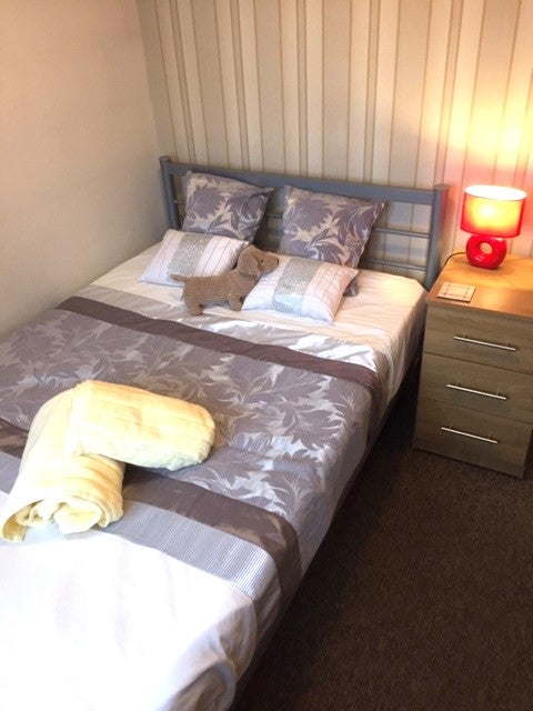 Photo 1: Light bedroom with double sized bed