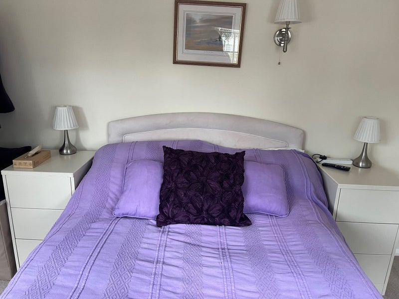 Photo 1: Double bed with storage drawers