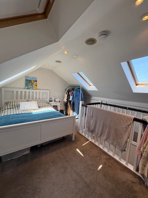 Photo 1: Large upstairs bedroom