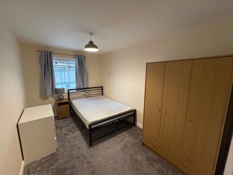 Photo 1: Your Bedroom! (The white drawers can be removed if you dont want them)