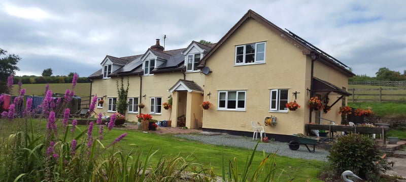 Photo 1: House and garden