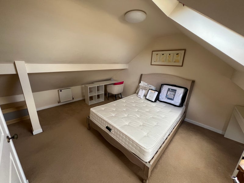 Photo 1: King size bed with new bedding