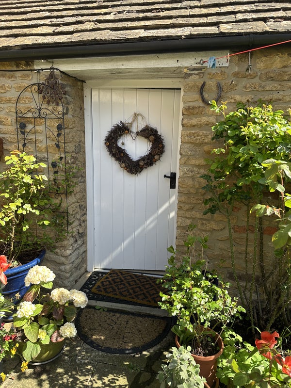Photo 1: Entrance to the little abode
