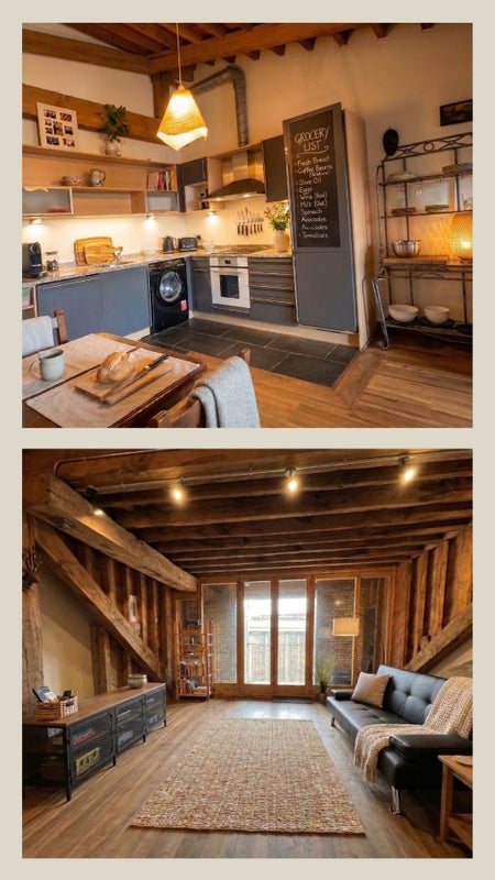 Photo 1: Fitted kitchen + massive living area