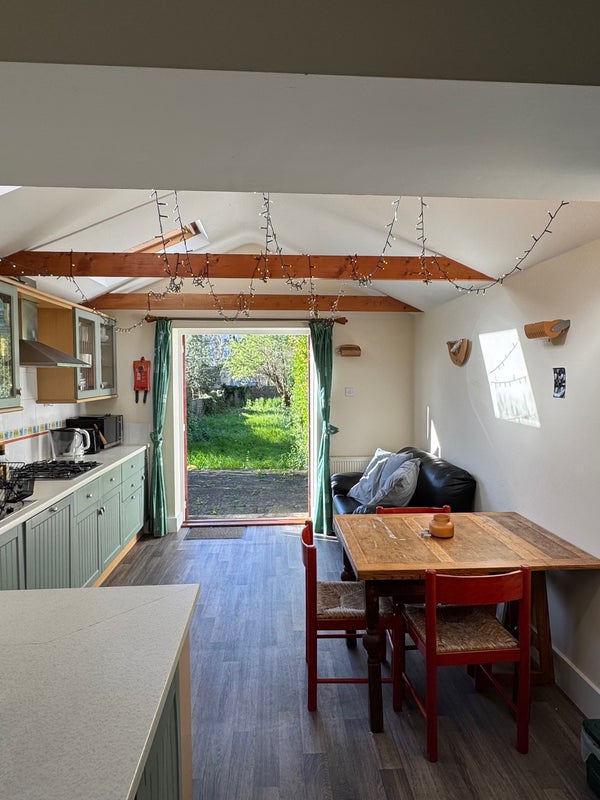 Photo 1: our stunning kitchen and garden 