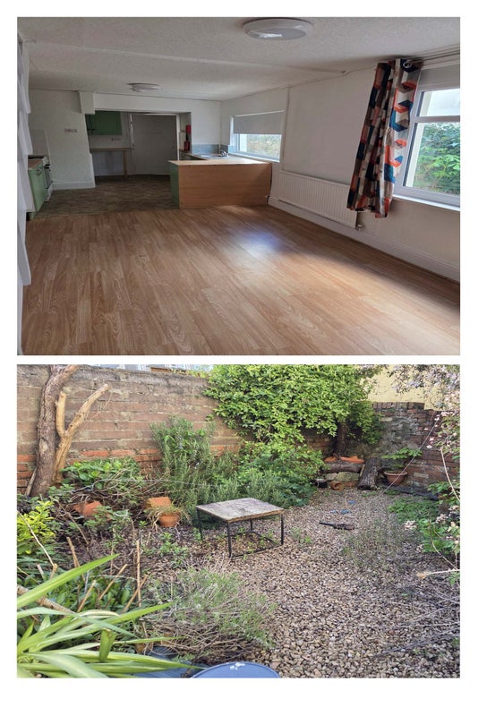 Photo 1: Open plan lounge & kitchen