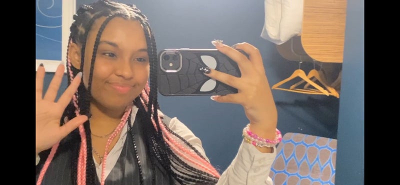 Photo 1: outfit check before a kpop concert