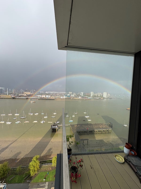 Photo 1: View from the balcony