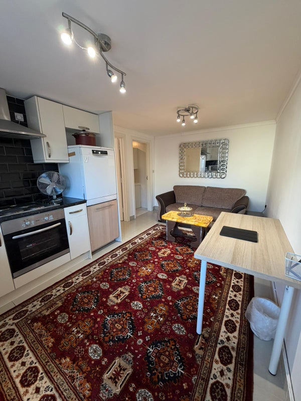 Photo 1: Living room/ kitchen