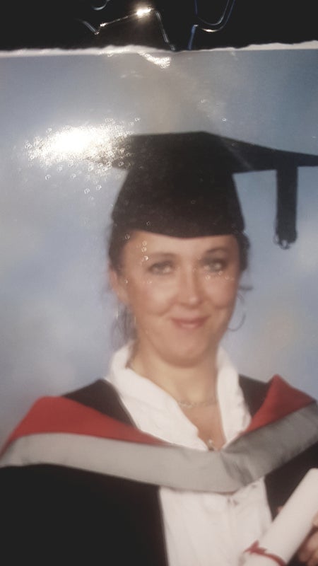 Photo 1: graduation day, an old photo.