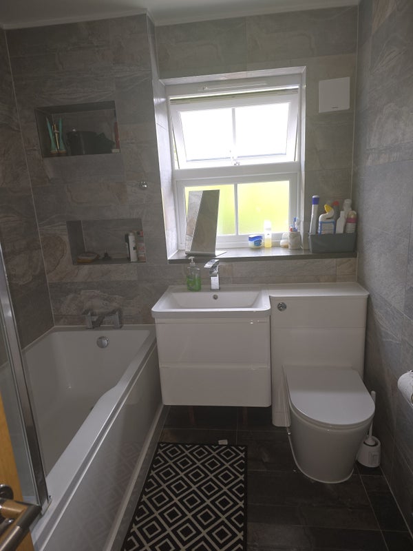Photo 1: Shared bathroom