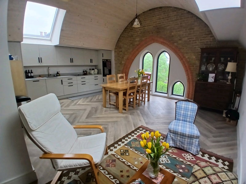 Photo 1: Kitchen-living room: all new appliances including induction hob, d/washer and washer dryer