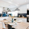 Photo 8: Modern kitchen with all the usual appliances, cleaned weekly