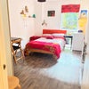 Photo 1: Spacious double bedroom with Mini fridge