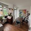 Photo 5: Living room and Balcony