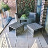 Photo 6: Balcony with chairs and plants