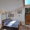 Photo 2: Double pine bed with new mattress & bedding