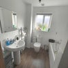 Photo 6: Upstairs Bathroom (Angle 1)