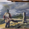 Photo 5: One of my paintings from a vid game.