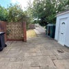 Photo 8: Rear garden with patio, bike Shed and a car park