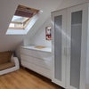 Photo 4: Bedroom with storage and sofa