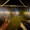 Photo 7: Garden at night 