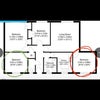 Photo 5: Room is the ine circle in red! :)