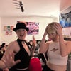Photo 2: I’m a musical theatre fan so went as Sally Bowles for Haloween (and my friend was Troye Sivan!) 
