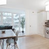Photo 3: living room/kitchen