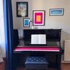 Photo 5: Yamaha U3 in the double bedroom 