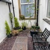 Photo 8: private sunny back yard