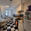 Photo 3: kitchen -- our washing machine is currently being replaced with a new one :)