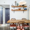Photo 7: kitchen table can pull out for larger dinner parties