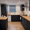 Photo 2: Open space kitchen-living room