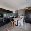 Photo 8: Shared kitchen/dining/living room