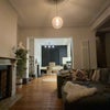 Photo 2: Living room and kitchen area 