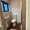 Photo 8: Your bathroom - shower, toilet, sink, heated towel rail, hooks