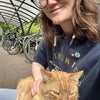 Photo 2: Whilst on campus i met Napoleon - the famous kitty who likes to say hello! 