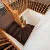 Photo 5: Entrance staircase with door.
