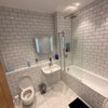 Photo 6: Shared Bathroom - shower and full length bath