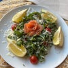 Photo 5: Smowkd salmon and parmesan salad i made