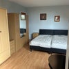 Photo 2: Bedroom 1 with own large storage cupboard, 2 Single Beds, V Large Warrobe, Desk and Arm Chairs & its