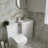 Photo 8: Tiled bathroom
