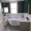 Photo 7: Lovely large bathroom, shower is behind the door.