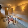 Photo 9: Cozy living/dining room with coffee shop vibes
