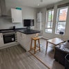 Photo 3: Kitchen and living room