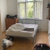 Photo 3: Room before i moved the bed (looks morelike top pic now) 