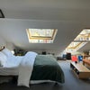 Photo 2: Very Large Bedroom with Sofa Area and Juliette Balcony- Sofa & Bed View