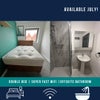 Photo 3: Room 4A: Double Bed with Offsuite